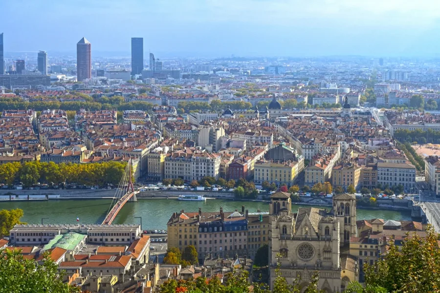 Le Vieux Lyon et les quais de Saône, Rhône