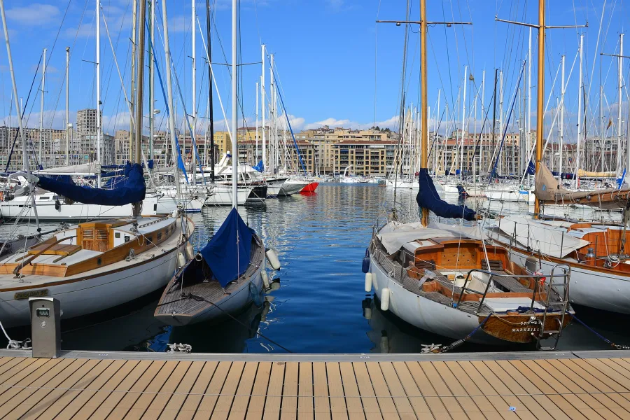 Le Vieux-Port de Marseille, Bouches-du-Rhône